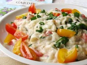 ostrý patizonový salát