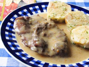 srnčí podle alpské hospodyně