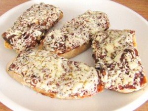 houbové ďábelské toasty