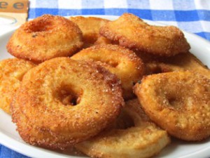 apfelkuecherl - jablka v těstíčku