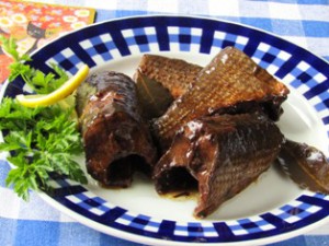 ryba tažená v čaji