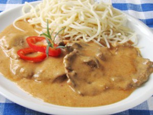 roštěná na paprice